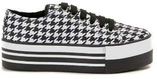 JC Play , Damen Sneaker bianco-nero, - bianco-nero - Größe: 40
