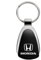 Honda Logo Schwarz Tear Drop Schlüsselanhänger