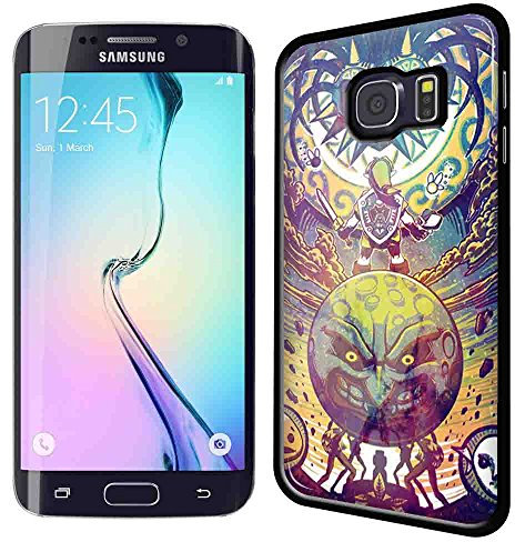 The Legend of Zelda Vs Majora Mask for Iphone and Samsung Galaxy Case (Samsung S6 Edge Black)