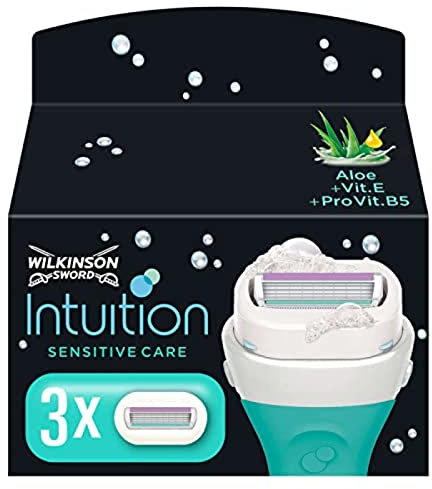 Wilkinson Sword intuition Sensitive Care Rasierklingen/Ersatzklingen 9st (3x3) (9)