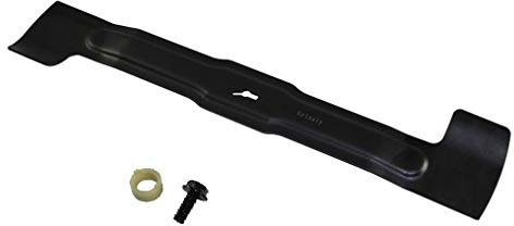 gartenteile Ersatzmesser passend für EINHELL Elektro Rasenmäher GC-EM 1743 HW Messer inklusive Messerschraube/Spare Balde with Screw