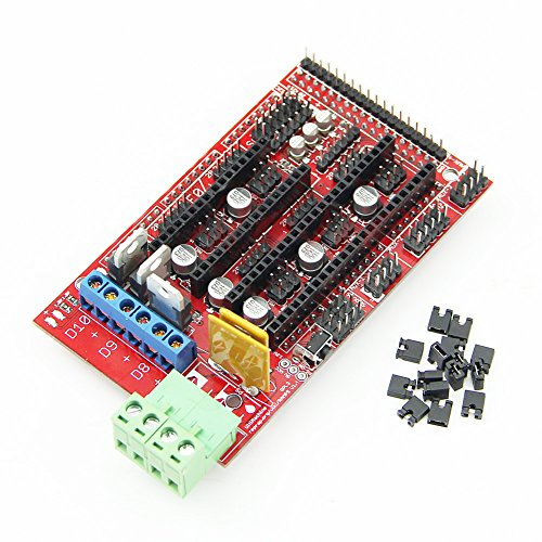Hailege RAMPS 1.4 Pannello di controllo Scheda di controllo della stampante 3D Ramps1.4 Scheda di controllo Reprap Parti della stampante 3D per Raprep