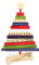 Weiqiao® Mini Albero di Giocattolo di Natale in Legno Albero Spirale Lisoisir Creativo Decorazione di Giochi per Regalo Bambino Vetrina Natale