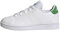 adidas Advantage Lifestyle Court Lace Shoes Tennis, Cloud White/Green/Core Black, 2.5 UK
