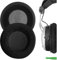 GEEKRIA Comfort Ersatz-Ohrpolster aus Velours für Beyerdynamic DT990 DT880 DT860 DT797 DT790 DT770 DT440 RSX700 MMX300 HS800 HS400 HS200 T90 T70 T5P Kopfhörer, Headset, Ohrpolster, Schwarz