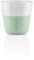 Eva Solo Tasses à espresso, set de 2, Tasses à café, porcelaine, silicone, Sage, 80 ml