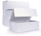 Giftgarden 4 Stück 30.5x20.3x10.2 cm weiße Geschenkboxen mit magnetischen Deckeln, große faltbare Geschenkbox, Magnetbox für Geschenke, Valentinstag, Geburtstag, Hochzeit, Trauzeugen, Antragsbox
