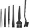 LARUISEE 1Set Anti Static Brushes Portable Handle Keyboard Brush Kit For ESD PCB Computer And Small Spaces Anti Static Brushes For Pc To Clean Electronics