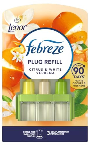 Febreze 3vol Single Refill Citrus & White Verbena 20ml