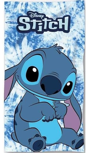 anemone Stitch Badetuch – Duschtuch – Strandtuch 70 x 140 cm – Disney (C)