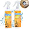 2 Pcs Instant Polishing & Cleaning Spray for Brass, Instant Brass and Copper Tarnish Remover, Brass Cleaner and Polish Spray, Metal Cleaner and Rust Remover, for Cookware, Jewelry