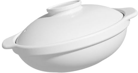 Steamed Egg Bowl,Ceramic Clay Pot Frying Pan Oven Skillet Kitchen Green Pan Marmite Soup Bowls Steamed Bowl Wok Clay Cooking Pot Pots Big Pot Cereal Bowl Serving Dishes Pans Ceramics