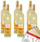 Maybach Riesling QbA, süß&fruchtig, sortenreines Weinpaket + VINOX Winecards (6x0,75l)