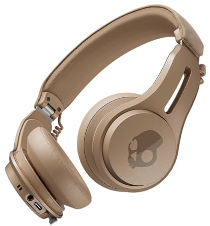Skullcandy Icon ANC Noise Canceling Wireless Headphones - Primer | On-Ear Fit, Bluetooth, Noise Cancellation, 60 Hours Battery, Sweat Water Resistant, Foldable, Travel Ready, Microphone