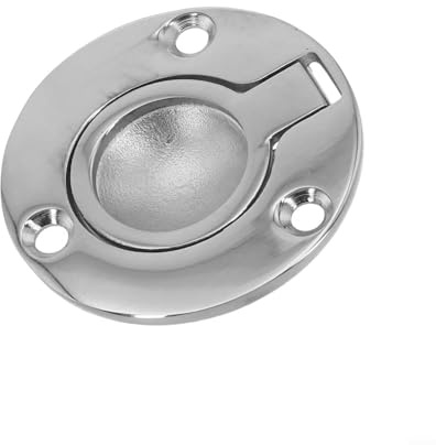 Edelstahl-Ziehgriff für Ring, 50 mm, perfekt für reibungsloses Öffnen in verschiedenen Bereichen