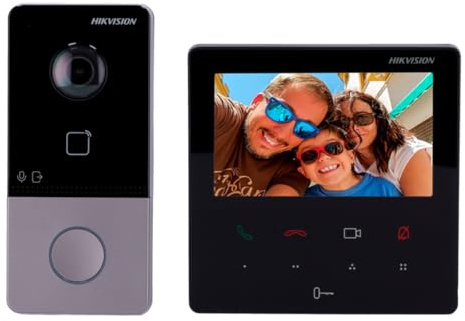 Visiophone IP Hikvision 2MP WiFi PoE IP65 - DS-KIS606-P