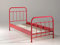 VIPACK Metallbett, Rot