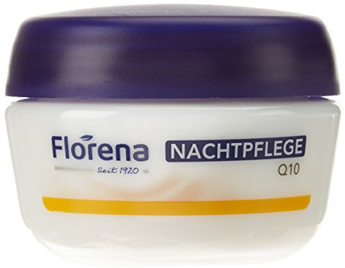 Florena Glättende Anti-Falten Nachtpflege mit Q10, 50 ml