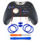 eXtremeRate Anneaux avec Switch Bouton de Remplacement pour Xbox One Elite Series 1/2, Anneaux de Remplacement pour Xbox One Elite 1/2 Manette, 2 Paires Chromé Bleu