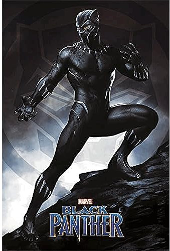 Marvel Comics Black Panther 'Haltung' Maxi Poster, 61 x 91.5 cm