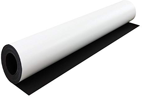 Magflex® Lite Matt White Flexible Magnetblatt Zum Erstellen Von Magnetbildern, Kunstwerken, Schildern Oder Displays - 620 Mm Breit - 5M Länge
