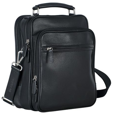 Leonhard Heyden Berlin Shoulder Bag M Black
