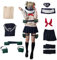 Cosfun My Hero Academia Himiko Toga Cosplay Kostüm Matrosen-Uniform mp004177 - mehrfarbig - Medium