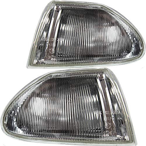 Blinker Frontblinker Set für Astra F Bj. 95-98 weiß mit Sockel