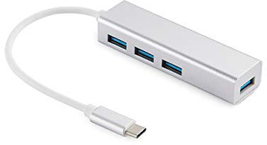 Sandberg USB C auf 4 x USB 3.0 Hub Saver