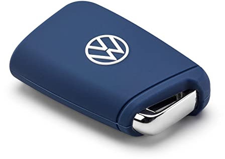 Volkswagen 000087012AN530 Coque de clé en Silicone Bleu foncé