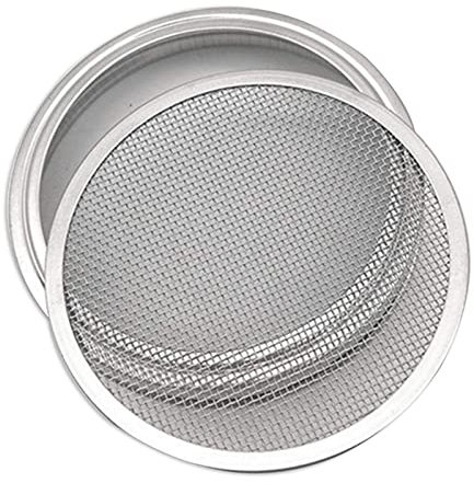 Kbsin212 Sprossengläser Deckel Aus Edelstahl Sprossen Deckel Set Sprossenglas Deckel Kit Für Weithals Einmachgläser Wachsende Sprösslingen Samen Zu Hause Für Organischen Sprossensamen