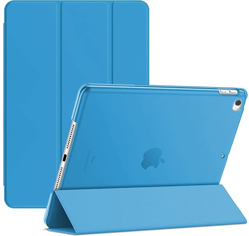 For Apple iPad Mini 4th/5th Gen A1538 A1550 A2126 A2124 Smart case Magnetic Stand cover with Wake/Sleep (Turquoise)