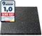KARAT – Tapis Anti-Vibrations Machines à Laver, sèche-Linge – Personalisable, Isolante, Insonorisante – Qualité Allemande – Matelas d'isolation Acoustique, résistant -30°C/100°C - 60x60 cm | 20 mm
