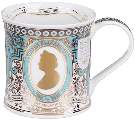 Dunoon Mug Wessex célébrant la vie et le règne de la reine Elizabeth II