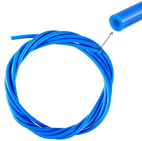 HUAREW 2 Meter PTFE Teflon Schläuche, Bowden Schlauch 1.75mm Filament für Ender 3 Ender 3 Pro Ender 3 V2, Ender 5 Ender 5 Pro, CR-10, CR-6 SE Alle FDM 3D Drucker(Blau)