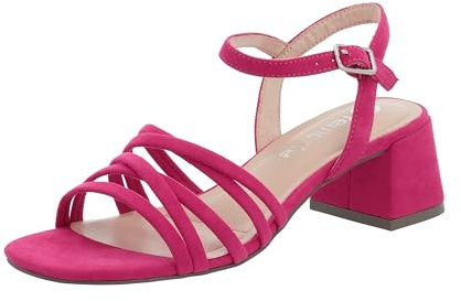 Remonte Damen D1L52 Sandale mit Absatz, pink / 31, 37 EU