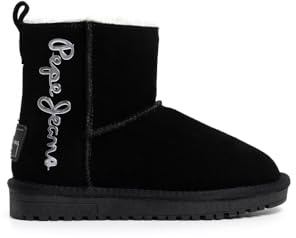 Pepe Jeans Diss Top G - Schwarz Leder Weite Normal