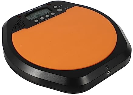 Parliky 8 Zoll Elektronisches Schlagzeug Übungspad Flexible Lautstärkereduzierung Silikon und Abs für Schlagzeuglernen und Musiktraining