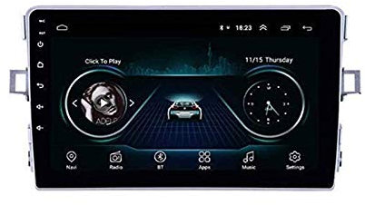 Reproductor de video estéreo para automóvil HTXPSM para Toyota Verso 2011-2016 Receptor de radio Unidad principal de navegación por satélite Android Internet Multimedia Carplay inalámbrico y Androi