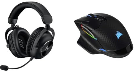 Logitech G Pro X & Corsair Dark Core RGB Pro SE