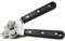 LABRIMP Abrelatas Inoxidable Madera Herramienta Cocina Antideslizante y Duradero de Usar y Resistente Corrosión