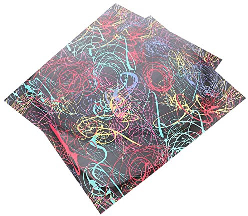Gadpiparty 1 Satz Heat Transfer Vinyl Für Shirts Diy Bügelfolie Langlebige Transferfolie Für Textilien Geeignet Für Innen Und Außenanwendungen 2 Stück