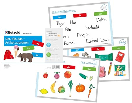 Tellimero EDU Lernkarten Artikel zuordnen