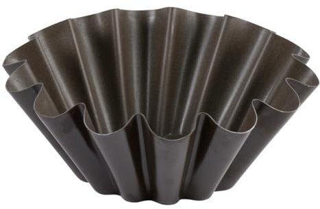 Gobel | Flacher Brioche-Backform | Antihaftbeschichtet | Leichtes Entformen | Robust und Langlebig | Ø16 cm | H 5,5 cm | Made in France