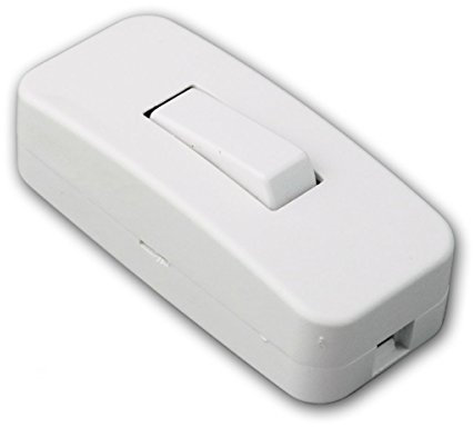 Wipp-Zwischenschalter 2A/230V Gehäuse weiß