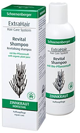 Schoenenberger Naturkosmetik ExtraHair Revital Shampoo BDIH, 1er Pack (1 x 200 ml)