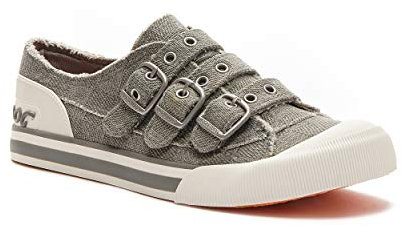 Rocket Dog Women's Jolissa Ranger Cotton Fashion Sneaker, Grey, 5 UK