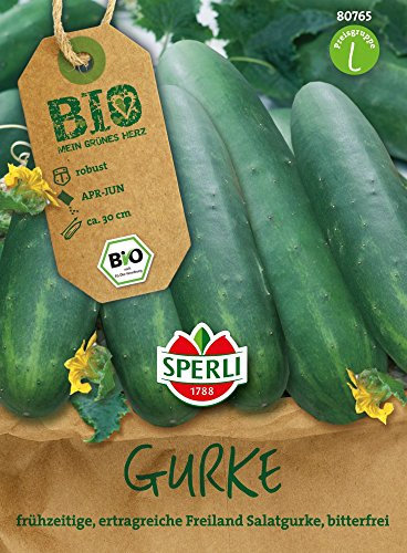 Gurkensamen - Bio-Gurke (Salatgurke) Sonja - Bio-Saatgut von Sperli-Samen