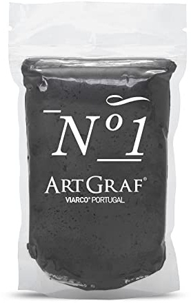 Art Graf Water Soluble Graphite Kneadable Drawing Putty 150g Package, Grey