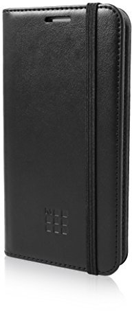 Moleskine mofl bks7bl Classic Debossed Logo Book Case per Samsung Galaxy S7 Nero